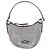 Ba&Sh Borsa a mano con strass "Swing" Argento
