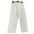 Autre Marque Pantalones anchos blancos de algodón STORETS