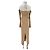 Autre Marque 16ARLINGTON Kleid beige aus Polyester Größe 8 UK - Ansicht 2