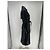 Trench in pelle nera Céline con zip Nero - vista 3