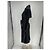 Trench in pelle nera Céline con zip Nero - vista 4