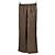 Autre Marque Pantalón de seda marrón "Alera" Castaño - vista 2