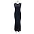 Autre Marque Langes schwarzes Kleid "Molino"