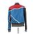 Valentino Garavani Leder Bomber 'Spider-man' Rot - Ansicht 2
