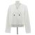 Autre Marque LOULOU STUDIO Mally kurze Jacke weiß