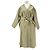 Maison Rabih Kayrouz Trench beige de algodón