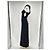 Marc by Marc Jacobs Schwarzes Kleid aus Mischwolle - Ansicht 4