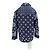 Autre Marque Chaqueta patchwork de algodón azul marino - vista 2