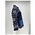 Autre Marque Chaqueta patchwork de algodón azul marino - vista 3