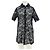 Staud Camicia nera ricamata a maniche corte Nero