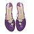 Jimmy Choo Sandali viola con strass Porpora - vista 6