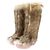 Autre Marque Botas de piel sintética Beige