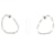 Autre Marque Orecchini a cerchio "Wave" D'oro  - vista 2