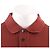 Polo Berluti in cotone rosso - vista 5