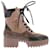 Louis Vuitton Botines marrones "Lauréate" Castaño  - vista 2