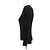 Top in maglia nera a maniche lunghe Courreges Nero - vista 4
