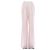 Pantalones rectos rosa claro Chloé