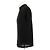 Camiseta negra de viscosa Rick Owens Negro - vista 4