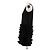 Autre Marque BITE Schwarzes kurzes Kleid mit Rüschen ohne Ärmel - Ansicht 4