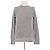 Alexander Wang Camiseta de lã e seda Cinza