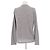 Alexander Wang Camiseta de lã e seda Cinza - vista 2