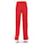 Givenchy Rote Gerade Hose