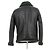 Dior Giubbotto in pelle e shearling Nero - vista 2