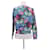 Carven Blauer Blumenpullover aus Baumwolle  - Ansicht 2