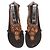 Giuseppe Zanotti Sandali marroni con pietre e strass Marrone - vista 6
