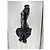 Autre Marque Schwarzes Spitzenkleid mit langen Ärmeln - Ansicht 4