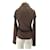 Autre Marque Dunkelbrauner Zip-Pullover  - Ansicht 2