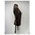 Autre Marque Dunkelbrauner Zip-Pullover  - Ansicht 3