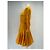 Autre Marque MISA Kurzes oranges Kleid mit langen Ärmeln XS - Ansicht 4