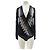 Patrizia Pepe Body transparente con strass Negro