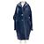 Céline Navy Blue Wool Coat