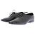 Autre Marque Derbies de cuero negro LOULOU STUDIO