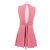 Alexander McQueen Wollkleid Rosa XS Pink - Ansicht 2