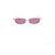 Autre Marque Gafas de sol rosas "Gala"