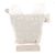 Borsa in crochet bianca Magda Butrym con motivi floreali Bianco - vista 9