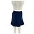 Autre Marque Gonna corta AZI blu navy in cotone M/L - vista 2