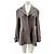 Autre Marque Blazer marrón de lana Castaño