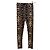 Autre Marque Leggings de leopardo negros OPULENCE de viscosa