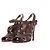 Alaïa Sandali con tacco Marrone
