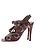 Alaïa Sandali con tacco Marrone - vista 3