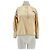 Blusa Roseanna beige de algodón con botones