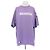 Camiseta Balenciaga con Logo Morada de Algodón Púrpura