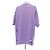 Camiseta Balenciaga con Logo Morada de Algodón Púrpura - vista 2