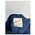 Laurence Bras Blaue Samthose mit feinen grünen Streifen - Ansicht 3