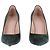 Zapatos de tacón Céline de ante verde 38 - vista 4