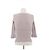 Louis Vuitton Top gris perla de cachemira y seda - vista 2